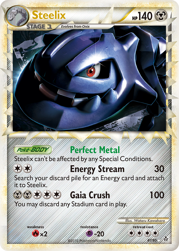 Steelix (87/95) [HeartGold & SoulSilver: Unleashed] | Shuffle n Cut Hobbies & Games