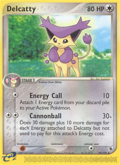 Delcatty (29/109) [EX: Ruby & Sapphire] | Shuffle n Cut Hobbies & Games