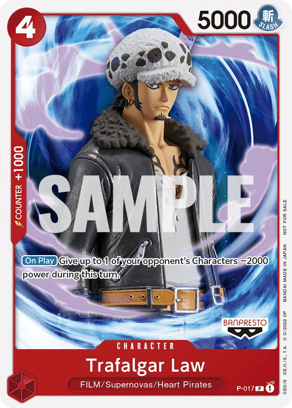 Trafalgar Law (One Piece Film Red) [One Piece Promotion Cards] | Shuffle n Cut Hobbies & Games