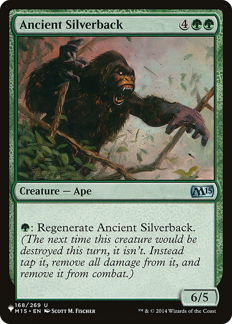 Ancient Silverback [The List] | Shuffle n Cut Hobbies & Games