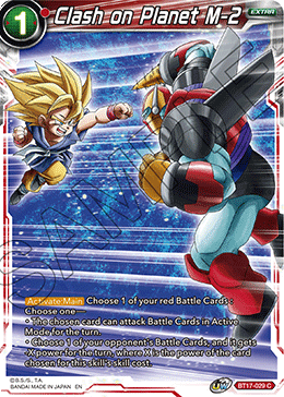 Clash on Planet M-2 (BT17-029) [Ultimate Squad] | Shuffle n Cut Hobbies & Games