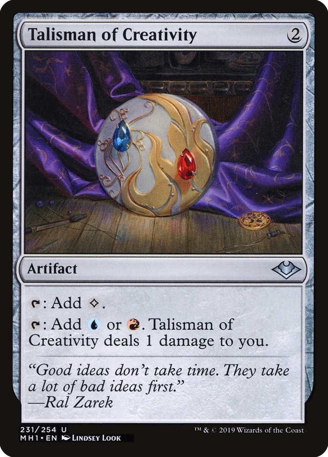 Talisman of Creativity [Modern Horizons] | Shuffle n Cut Hobbies & Games