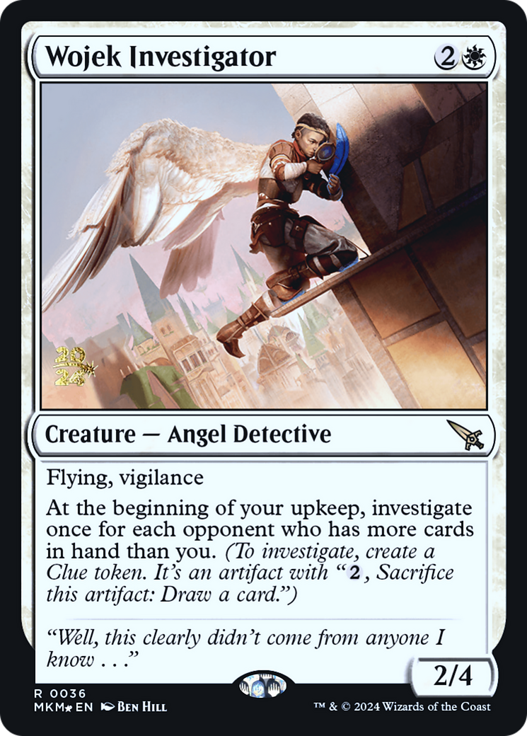 Wojek Investigator [Murders at Karlov Manor Prerelease Promos] | Shuffle n Cut Hobbies & Games