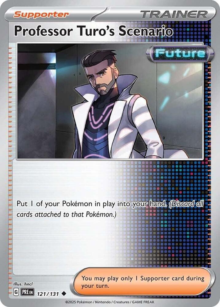 Professor Turo's Scenario (121/131) [Scarlet & Violet: Prismatic Evolutions] | Shuffle n Cut Hobbies & Games