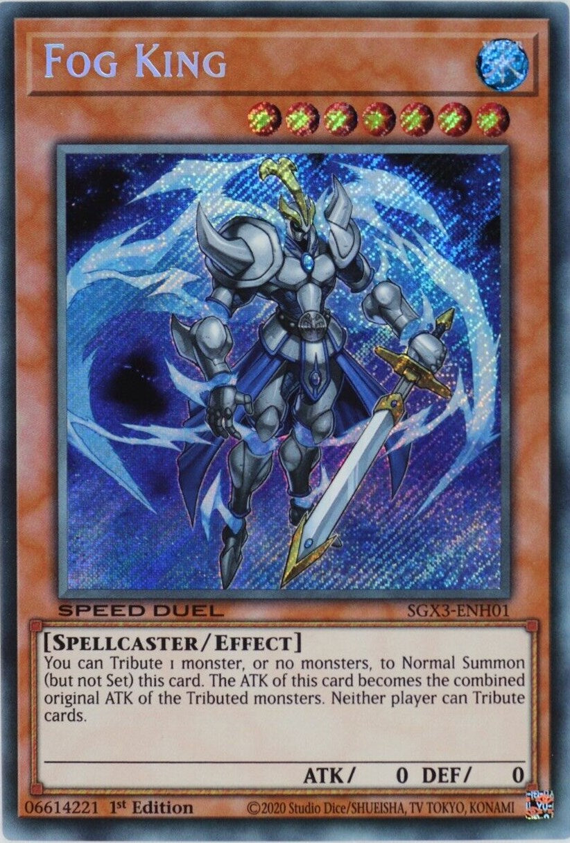 Fog King [SGX3-ENH01] Secret Rare | Shuffle n Cut Hobbies & Games