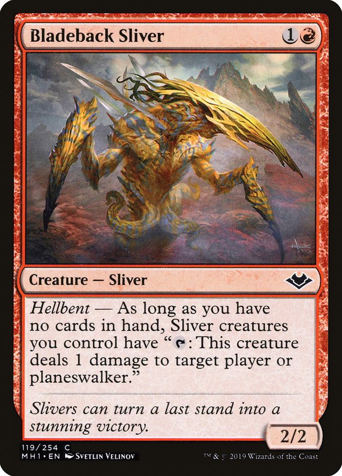 Bladeback Sliver [Modern Horizons] | Shuffle n Cut Hobbies & Games