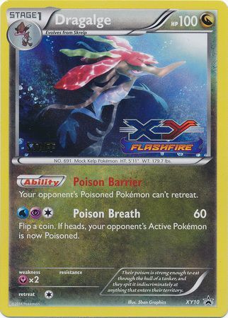 Dragalge (XY10) (Staff) [XY: Black Star Promos] | Shuffle n Cut Hobbies & Games