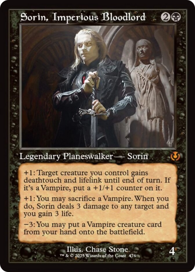 Sorin, Imperious Bloodlord (Retro Frame) [Innistrad Remastered] | Shuffle n Cut Hobbies & Games