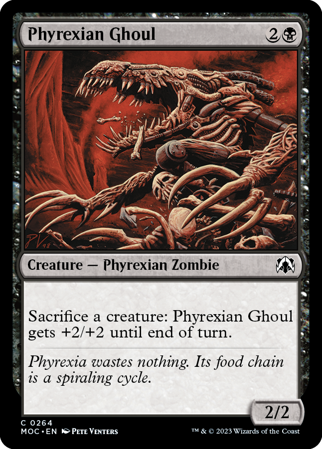 Phyrexian Ghoul [March of the Machine Commander] | Shuffle n Cut Hobbies & Games