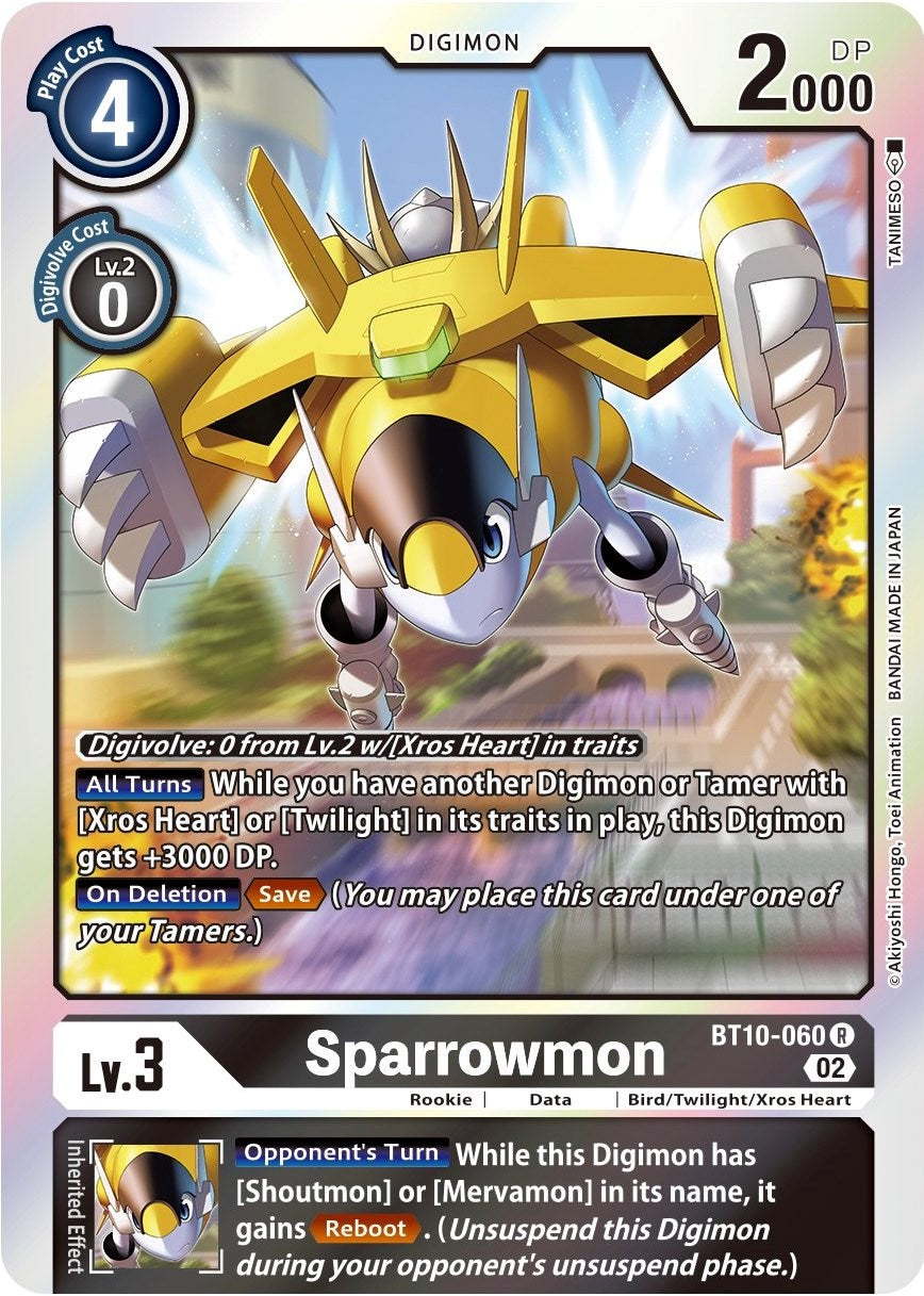 Sparrowmon [BT10-060] [Xros Encounter] | Shuffle n Cut Hobbies & Games