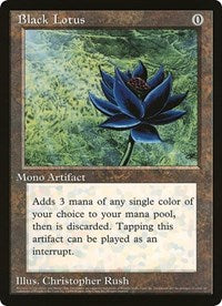 Black Lotus (Oversized) [Oversize Cards] | Shuffle n Cut Hobbies & Games