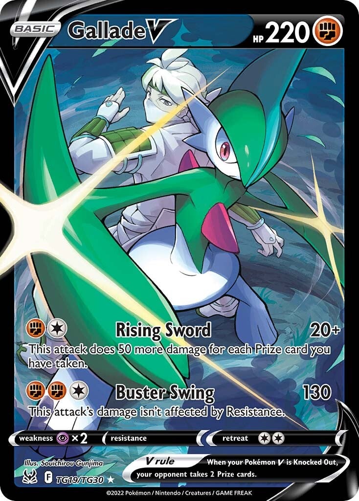 Gallade V (TG19/TG30) [Sword & Shield: Lost Origin] | Shuffle n Cut Hobbies & Games