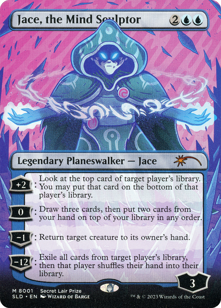 Jace, the Mind Sculptor (Borderless) [Secret Lair Drop Promos] | Shuffle n Cut Hobbies & Games