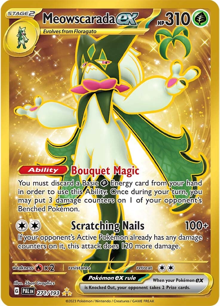 Meowscarada ex (271/193) [Scarlet & Violet: Paldea Evolved] | Shuffle n Cut Hobbies & Games