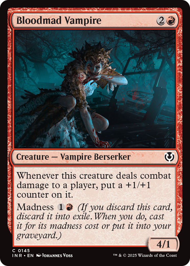 Bloodmad Vampire [Innistrad Remastered] | Shuffle n Cut Hobbies & Games