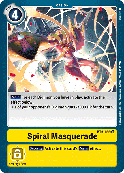 Spiral Masquerade [BT5-099] [Battle of Omni] | Shuffle n Cut Hobbies & Games