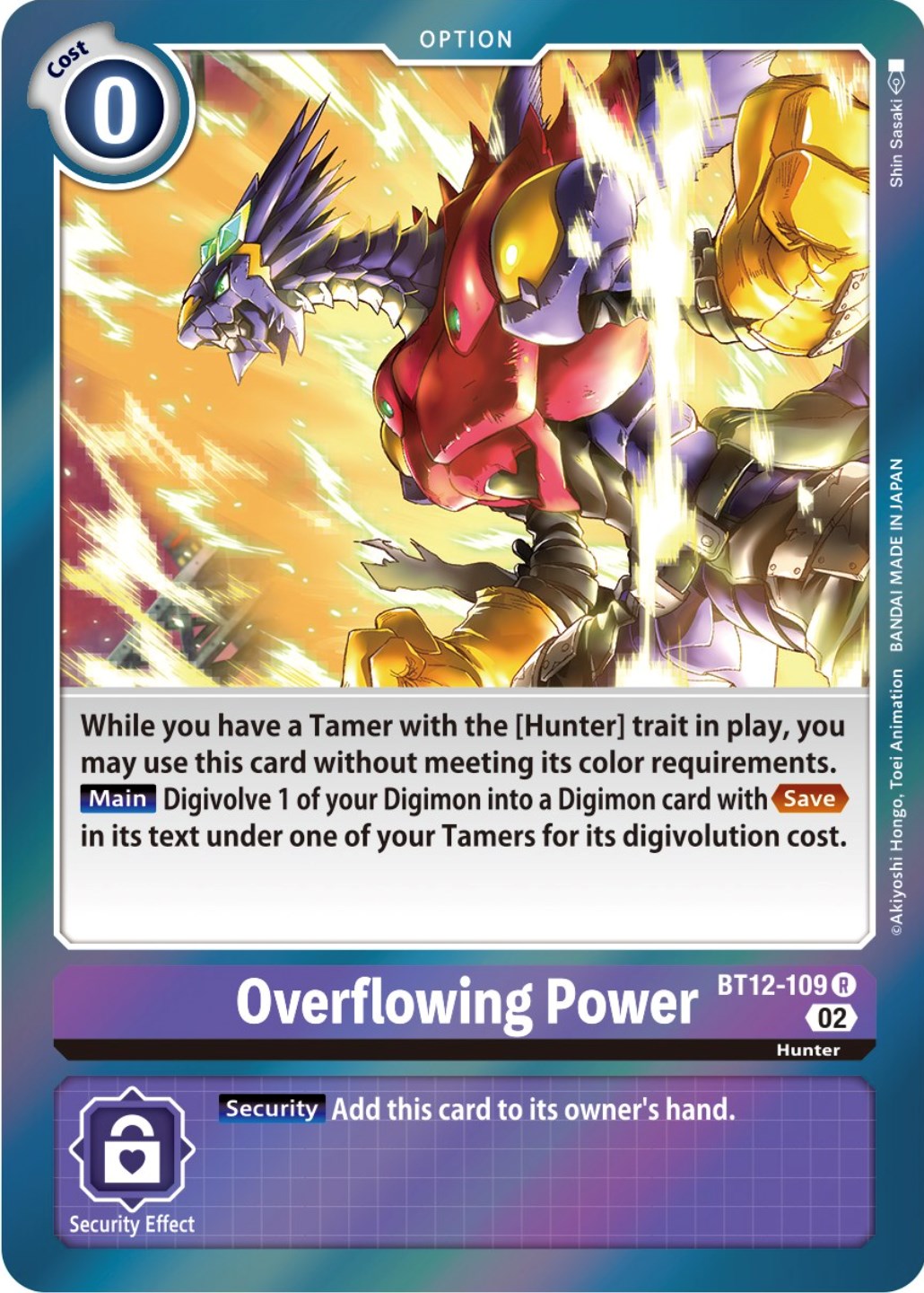 Overflowing Power [BT12-109] [Across Time] | Shuffle n Cut Hobbies & Games