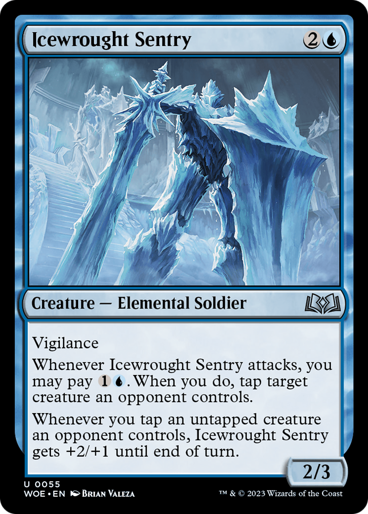 Icewrought Sentry [Wilds of Eldraine] | Shuffle n Cut Hobbies & Games