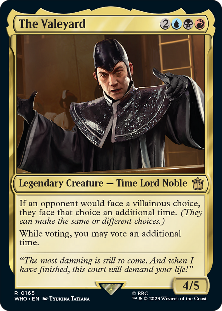 The Valeyard [Doctor Who] | Shuffle n Cut Hobbies & Games