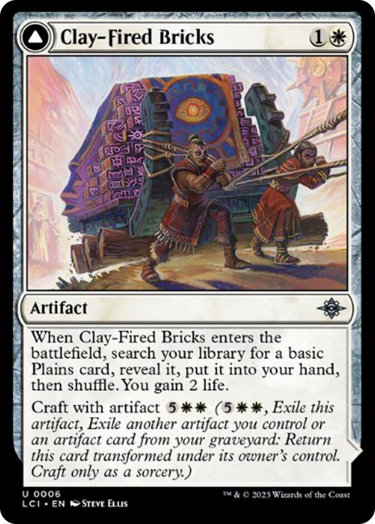 Clay-Fired Bricks // Cosmium Kiln [The Lost Caverns of Ixalan] | Shuffle n Cut Hobbies & Games