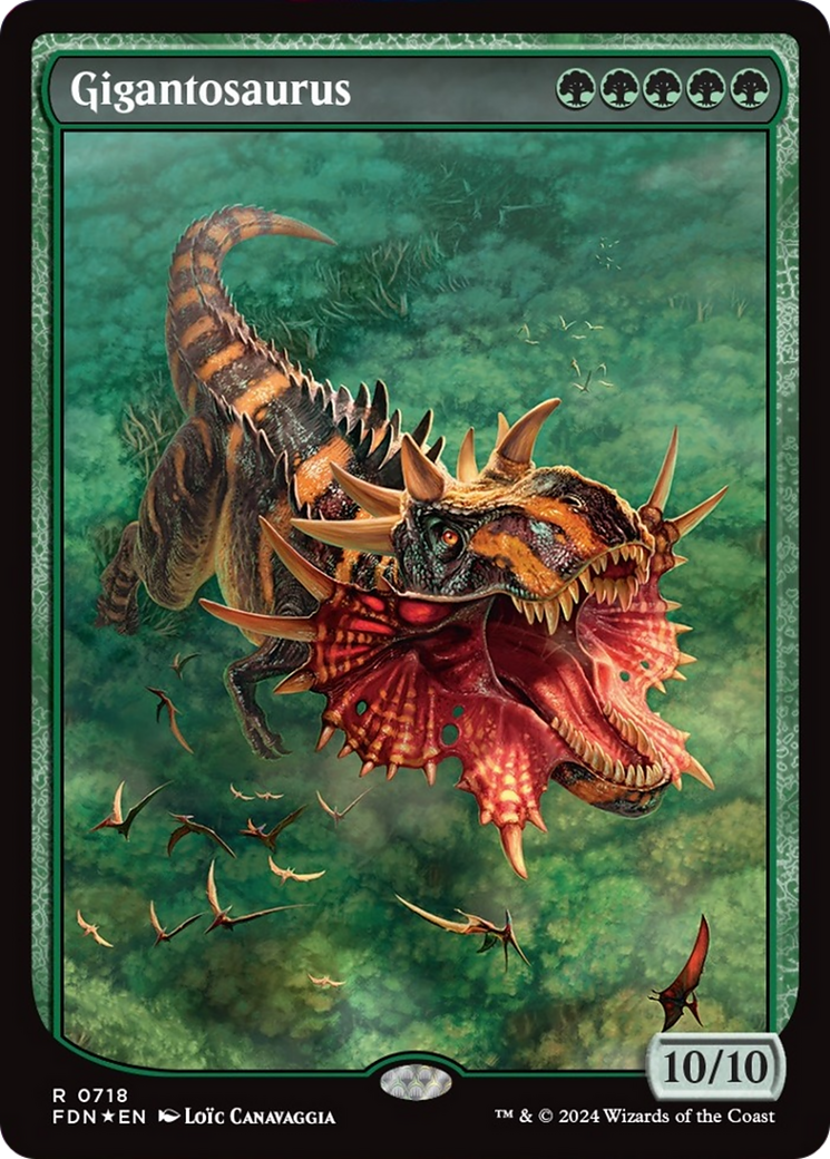 Gigantosaurus (Full Art) [Foundations] | Shuffle n Cut Hobbies & Games