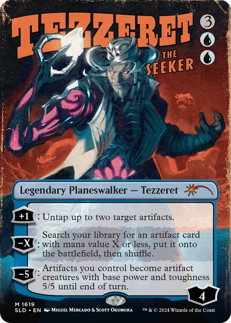 Tezzeret the Seeker (1619) [Secret Lair Drop Series] | Shuffle n Cut Hobbies & Games