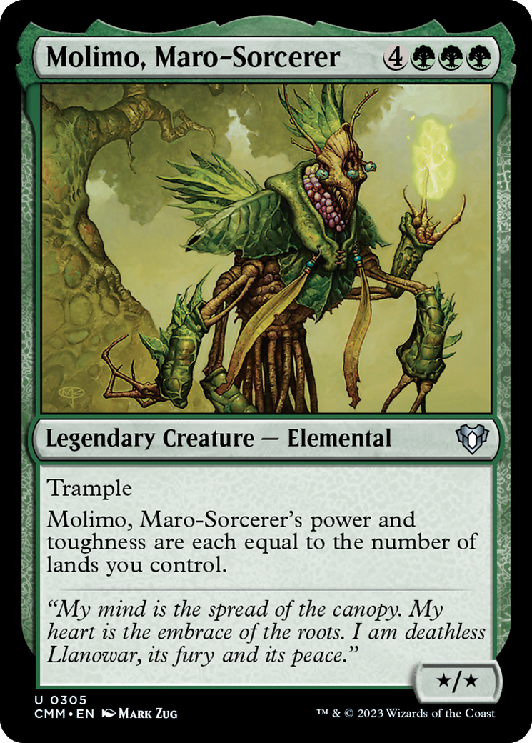 Molimo, Maro-Sorcerer [Commander Masters] | Shuffle n Cut Hobbies & Games