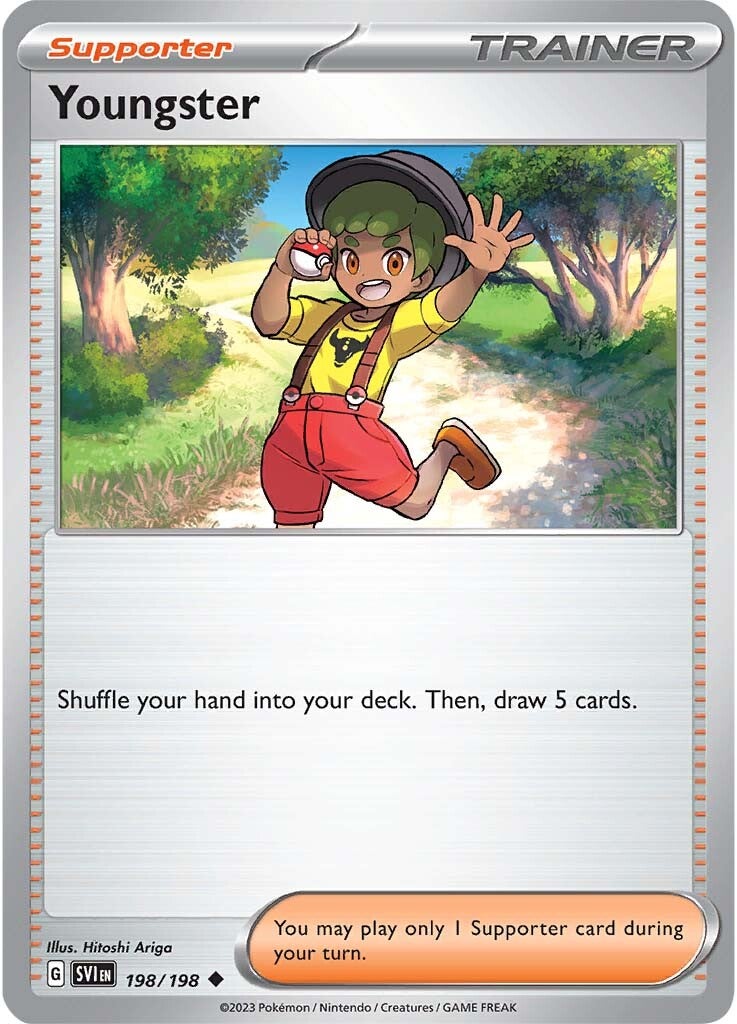 Youngster (198/198) [Scarlet & Violet: Base Set] | Shuffle n Cut Hobbies & Games