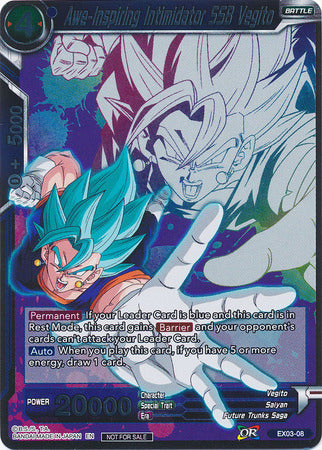 Awe-Inspiring Intimidator SSB Vegito (Event Pack 4) (EX03-08) [Promotion Cards] | Shuffle n Cut Hobbies & Games