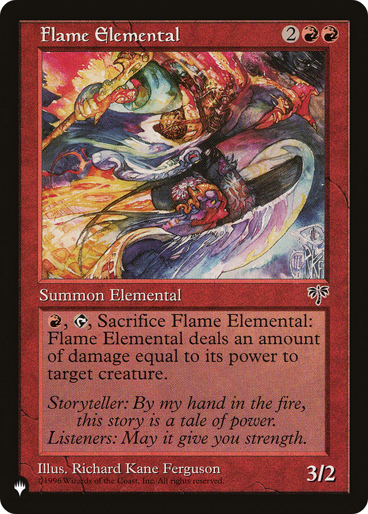 Flame Elemental [The List] | Shuffle n Cut Hobbies & Games