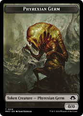 Phyrexian Germ // Thopter Double-Sided Token [Modern Horizons 3 Tokens] | Shuffle n Cut Hobbies & Games