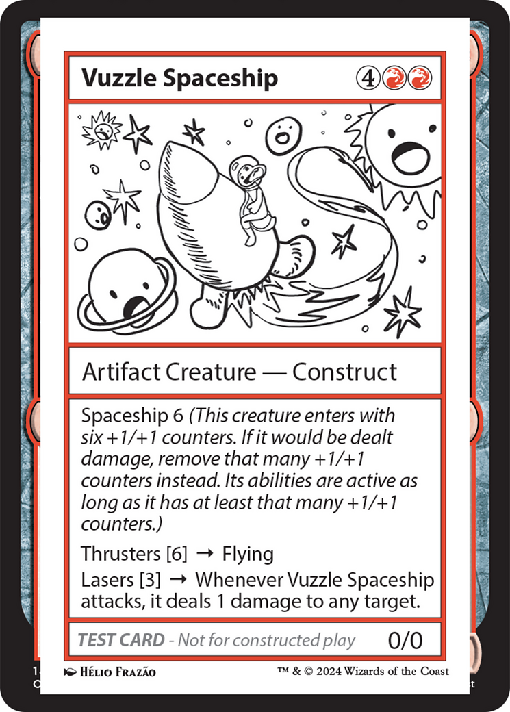 Vuzzle Spaceship [Mystery Booster 2 Playtest Cards] | Shuffle n Cut Hobbies & Games