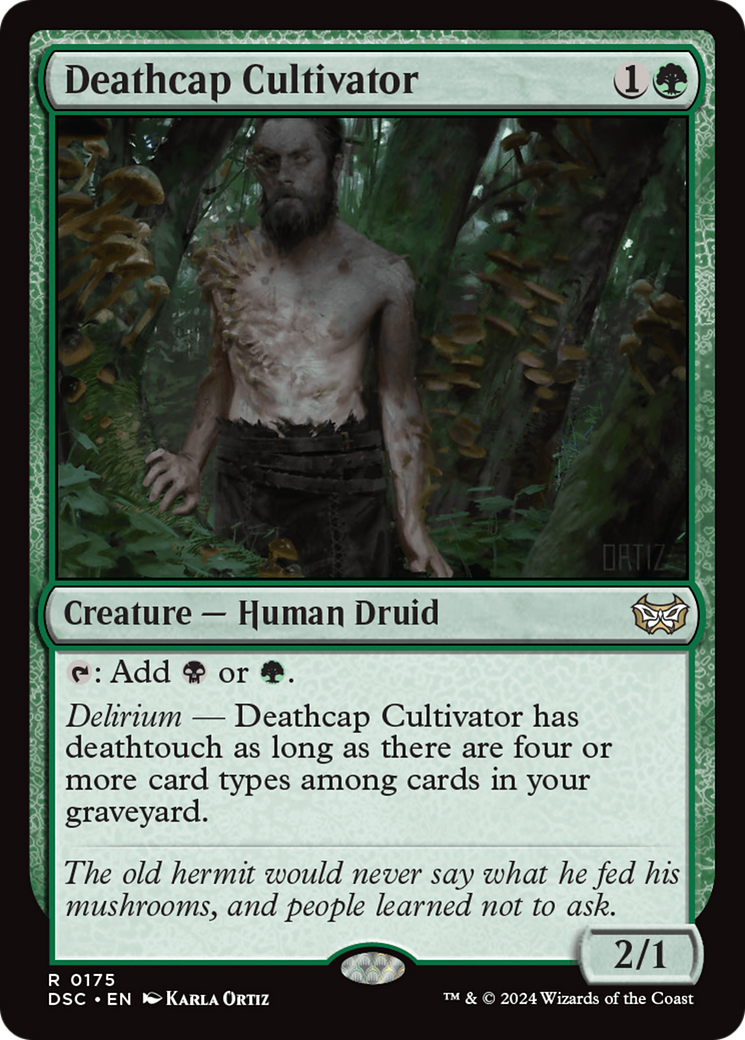 Deathcap Cultivator [Duskmourn: House of Horror Commander] | Shuffle n Cut Hobbies & Games