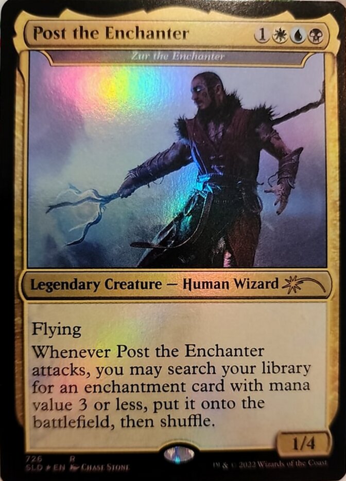 Zur the Enchanter - Post the Enchanter [Secret Lair Drop Promos] | Shuffle n Cut Hobbies & Games