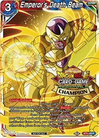 Emperor's Death Beam (Regional Championship 2020) (BT9-109) [Tournament Promotion Cards] | Shuffle n Cut Hobbies & Games