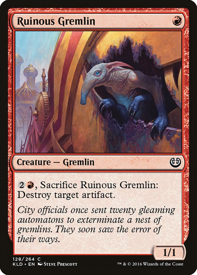 Ruinous Gremlin [Kaladesh] | Shuffle n Cut Hobbies & Games