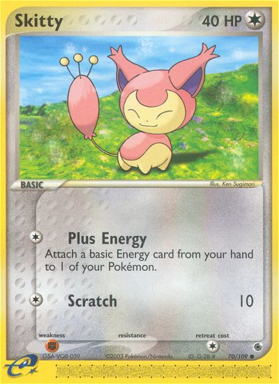 Skitty (70/109) [EX: Ruby & Sapphire] | Shuffle n Cut Hobbies & Games