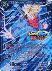 SS2 Trunks, Heroic Prospect (Event Pack 08 - Alternate Foil) (P-219) [Tournament Promotion Cards] | Shuffle n Cut Hobbies & Games