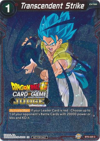 Transcendent Strike (BT6-025) [Judge Promotion Cards] | Shuffle n Cut Hobbies & Games