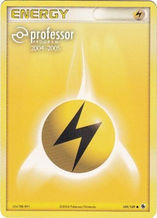 Lightning Energy (109/109) (2004 2005) [Professor Program Promos] | Shuffle n Cut Hobbies & Games