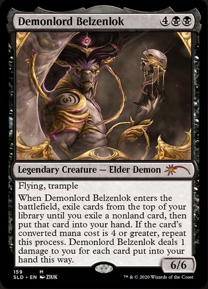 Demonlord Belzenlok (Foil Etched) [Secret Lair Drop Series] | Shuffle n Cut Hobbies & Games