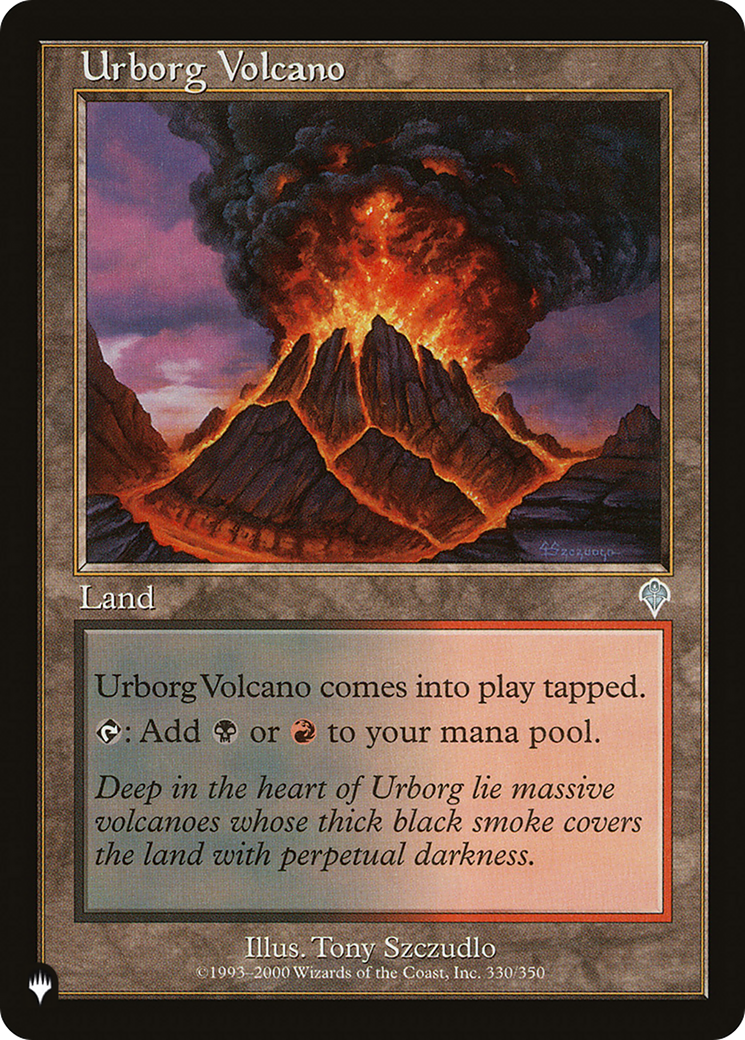 Urborg Volcano [The List] | Shuffle n Cut Hobbies & Games