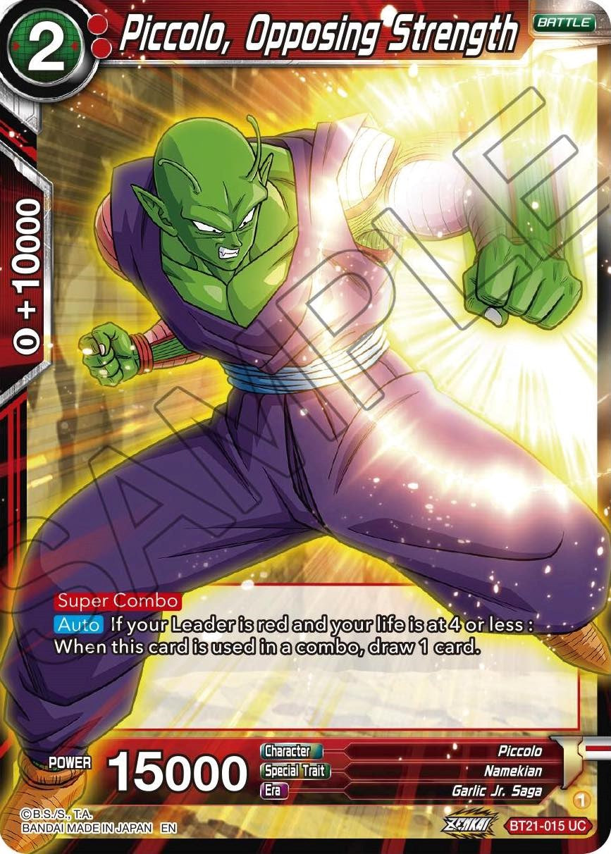 Piccolo, Opposing Strength (BT21-015) [Wild Resurgence] | Shuffle n Cut Hobbies & Games