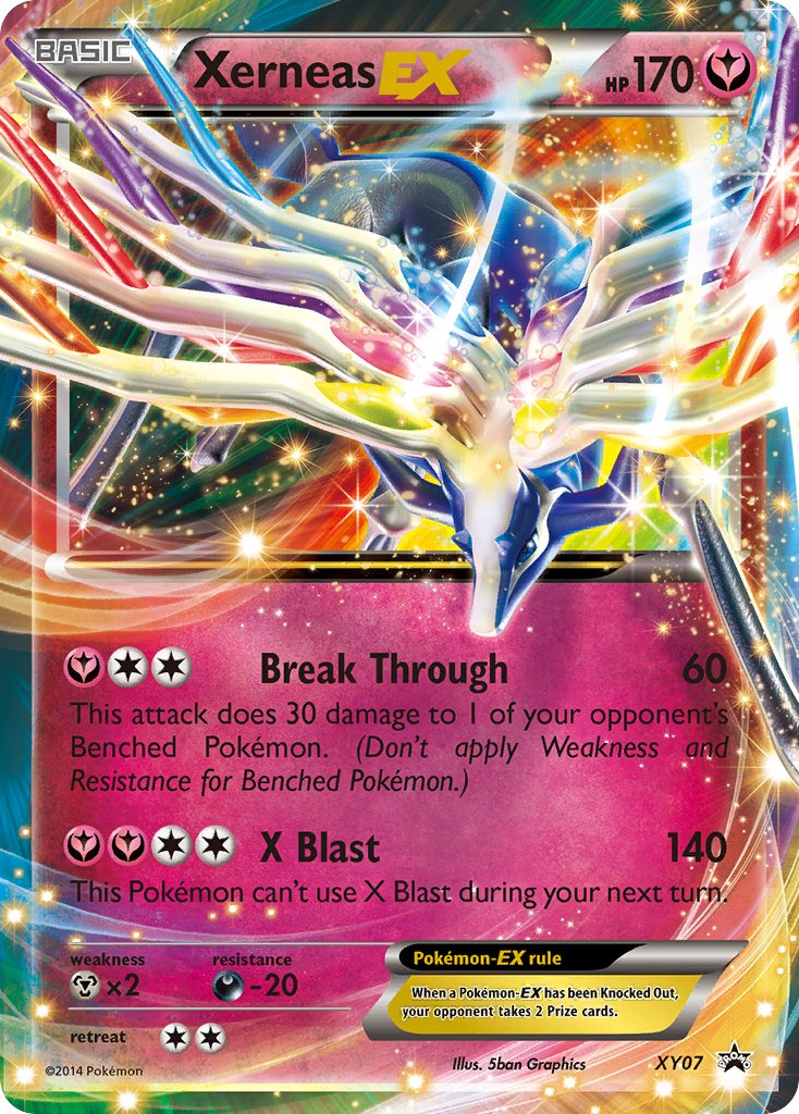 Xerneas EX (XY07) [XY: Black Star Promos] | Shuffle n Cut Hobbies & Games