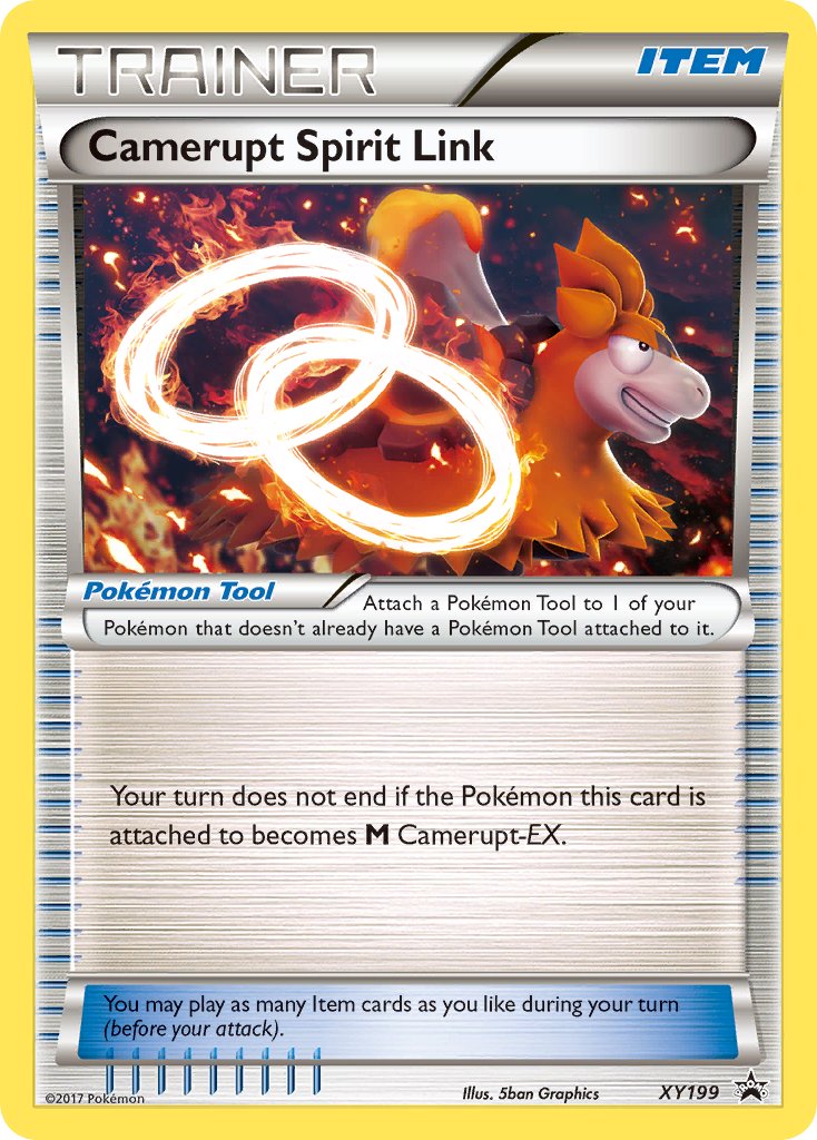 Camerupt Spirit Link (XY199) [XY: Black Star Promos] | Shuffle n Cut Hobbies & Games