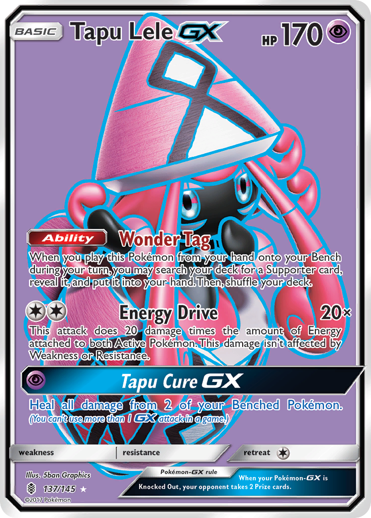 Tapu Lele GX (137/145) [Sun & Moon: Guardians Rising] | Shuffle n Cut Hobbies & Games