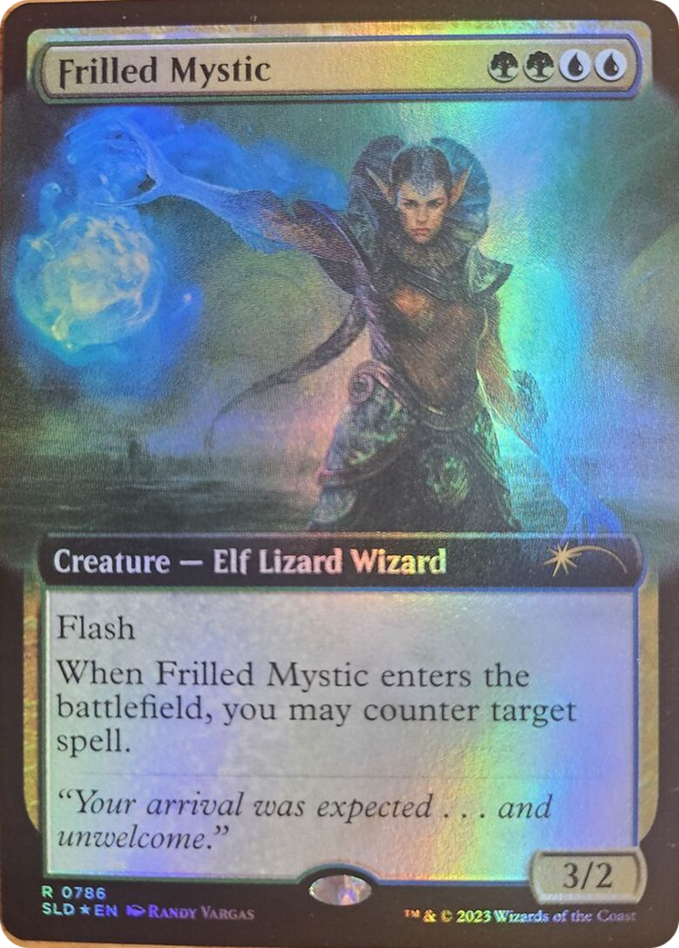 Frilled Mystic (Extended Art) [Secret Lair Drop Series] | Shuffle n Cut Hobbies & Games