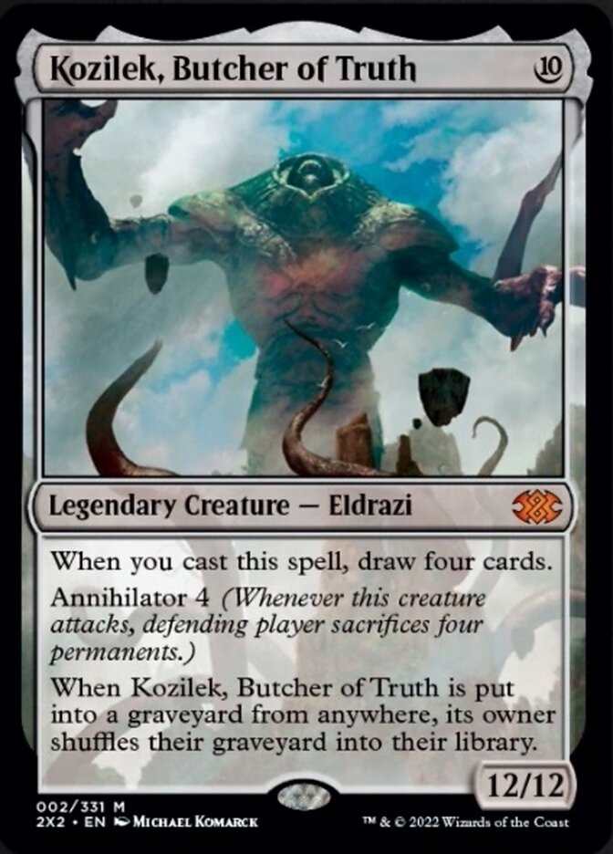 Kozilek, Butcher of Truth [Double Masters 2022] | Shuffle n Cut Hobbies & Games