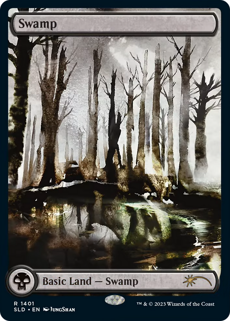 Swamp (1401) [Secret Lair Drop Series] | Shuffle n Cut Hobbies & Games