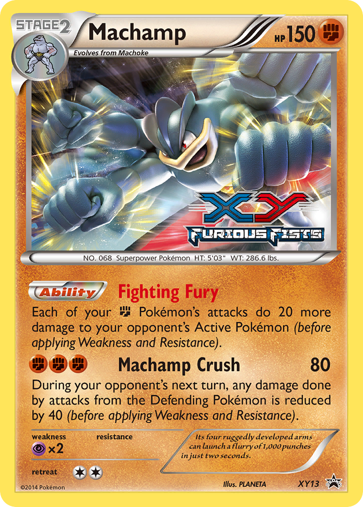 Machamp (XY13) [XY: Black Star Promos] | Shuffle n Cut Hobbies & Games